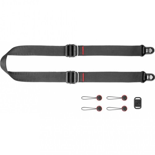 Peak Design Slide Lite - Black (Úzký popruh)